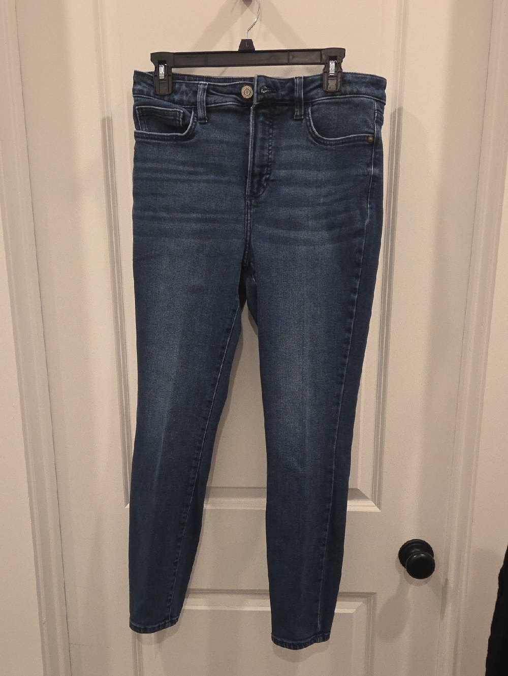 LC Lauren Conrad Midwash Skinny Jeans in Blue